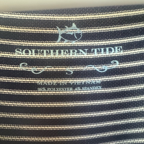 Southern Tide Black and White Striped Sleeveless Mini Dress ✨NWOT ✨ - Picture 2 of 3